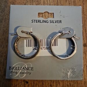 Sterling Silver Hoop Earrings
